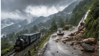 Darjeeling Sikkim Travel Alert Heavy Rain Landslide Warning June 2026 