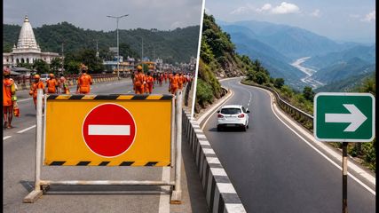 Delhi Haridwar Highway Traffic Diversion 2026 Routes Kanwar Yatra Guide 