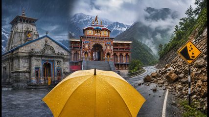 Char Dham Yatra 2026 Weather Alert Landslide Risks Travel Guidelines 
