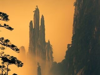 Yellow Mountains: Landscape From The World Of Make-Believe