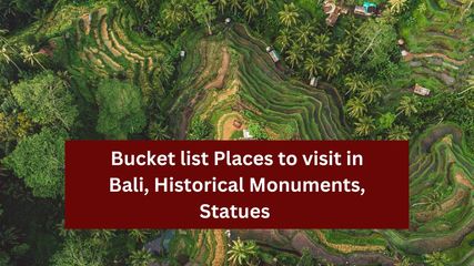 These Statues in Bali are old as time! Bucket list Places to visit in Bali.