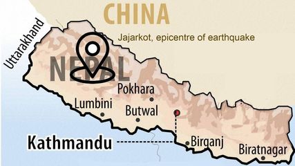 Tragedy Strikes Northwestern Nepal: At Least 128 Lives Lost in Powerful Earthquake