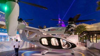 Dubai is Set to Launch the World's First Commercial Air Taxi Service by Early 2026