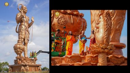 The 90-Foot-Tall Statue of Lord Hanuman: A New Spiritual Landmark in Texas