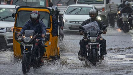 Heavy Rainfall in Chennai Due to Cyclone Fengal, Red Alert Issued; Check Emergency Helpline Numbers