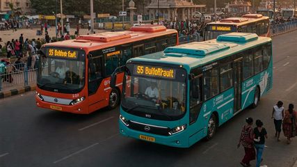 500 Electric Buses for Chennai: Free Travel for Women and a Cleaner Future