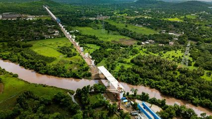 Mumbai-Ahmedabad Bullet Train Project: Bridge Between Boisar And Vapi Completed