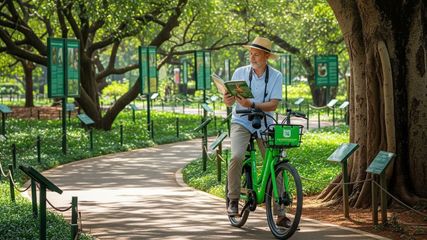 Bengaluru: You Can Ride Through Lalbagh on E-Cycles to Explore Rare Trees This Monsoon