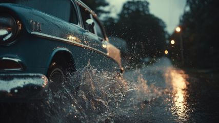 Heavy Rain Lashes Kerala: Red Alert in Ernakulam, Idukki & Thrissur; Car Plunges into Drain in Kochi