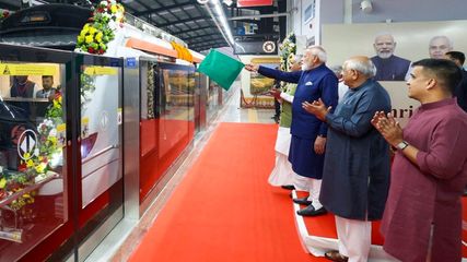 PRAGATI Reaches 50th Meeting as Ahmedabad Metro Phase I Advances from 25% to Fully Operational Transport