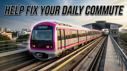Struggling with Metro Crowds? Bengaluru Metro Wants Your Input Before the Pink Line Launch