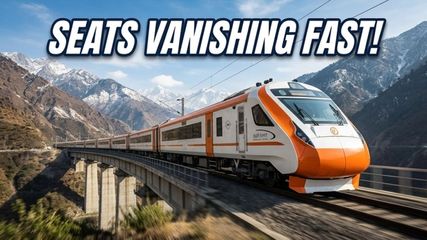 Jammu–Srinagar Vande Bharat Fever: Why Everyone Is Scrambling for a Seat on This Mountain Express