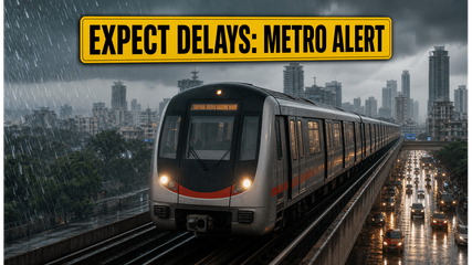Mumbai Metro Commuters Beware: Pre-Monsoon Showers Trigger Yellow Alert and Potential Travel Delays