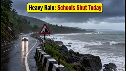 Heavy Rain Alert: Dakshina Kannada Schools Shut as Landslide Risks Rise in Ghats