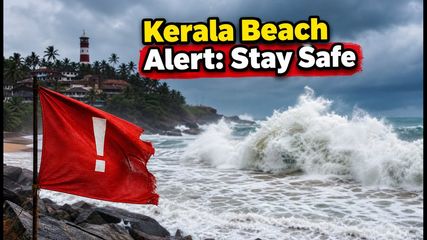 Kerala Coast High-Wave Alert: Are Varkala and Kovalam Beaches Safe for Your Weekend Trip?