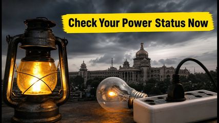 Bengaluru Power Cut Alert: Is Your Area on the BESCOM Shutdown List Today?