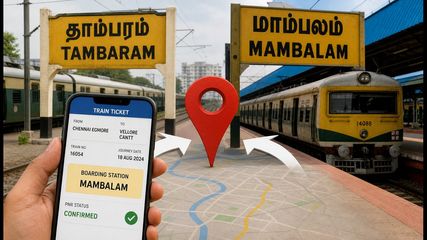Chennai Egmore Redevelopment: Major Express Trains Diverted to Tambaram and Mambalam Until August 20