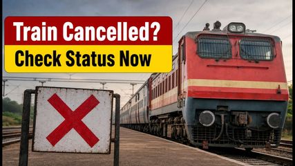 Monsoon Chaos: Indian Railways Cancels Multiple Trains Today, Check Your Route Status