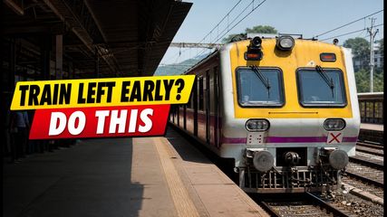 Kalyan Station Chaos: Viral Video Exposes Trains Leaving Early, Leaving Commuters Stranded