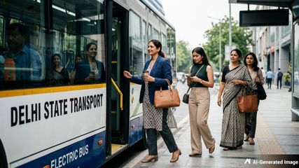 Delhi's Women-only Electric Buses: Delhi Govt Introduced 56 Women Services out of 200 Electric Buses