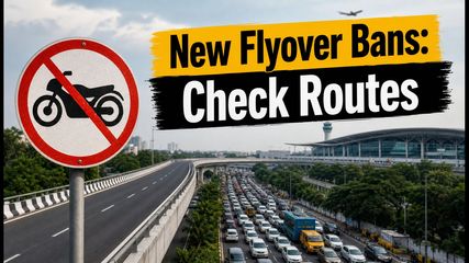 Bengaluru Traffic Alert: New Two-Wheeler Bans on Airport Road and Key Flyovers Start Today