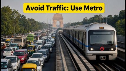 Delhi Traffic Alert: BRICS Rehearsal Routes and Best Metro Options to Reach IGI Airport