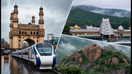Hyderabad Weekend Getaways: New Train Specials and Rain-Safe Routes for Your September Escape