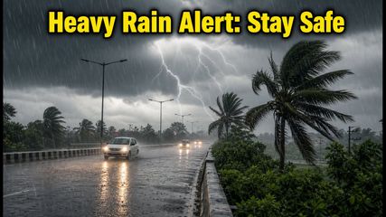 IMD Weather Alert: Heavy Rain and Thunderstorms to Lash Odisha, Chhattisgarh, and East UP Today