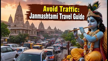 Mathura-Vrindavan Traffic Alert: New Route Restrictions and Parking Rules for Janmashtami 2026