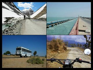 ಭಾರತದ ಕೆಲ ಅತ್ಯದ್ಭುತ ರಸ್ತೆ ಪ್ರವಾಸಗಳು