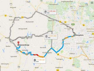 ಏಷ್ಯಾದ ದೊಡ್ಡ ಏಕಶಿಲಾ ಸಾವನದುರ್ಗ ಬೆಟ್ಟದ ಕಡೆಗೆ ಪಯಣ