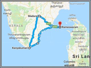 இரண்டே நாட்களில் மதுரை - ராமேஸ்வரம் - கன்னியாகுமரி டூர் : இந்த ரூட்ல போயிருக்கீங்களா?