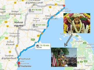 சிக்கலில் வேல் வாங்கி, செந்தூரில் வதம் செய்த முருகன் வழியில் இப்படி ஒரு பயணம்