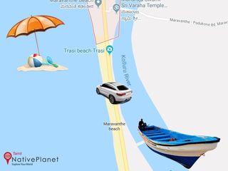 ஒரு பக்கம் கடல் இன்னொரு பக்கம் நதி நடுவில் ஒரு சாலை .. அடடே இப்படியும் ஒரு ஊர்!