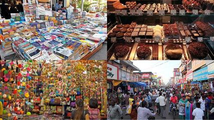 எலெக்ட்ரானிக்ஸ், புத்தகங்கள், ஆடைகள், தின்பண்டங்கள் எல்லாம் கம்மி விலையில் வாங்க – சண்டே மார்க்கெட் வாங்க!