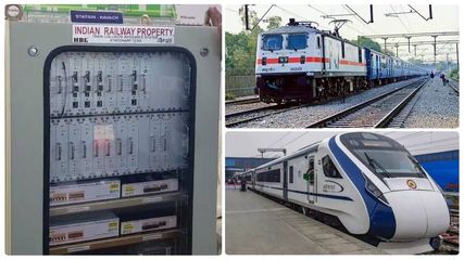 இந்திய ரயில்வே எடுத்துள்ள அதிரடி முடிவு – பயணிகளின் உயிர் காக்கும் கவச் 4.0 அறிமுகம்!