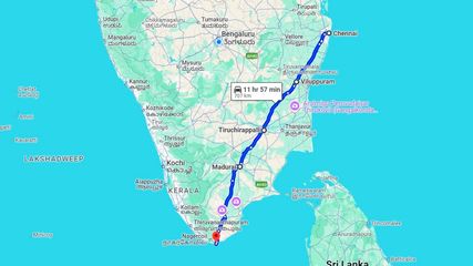 சென்னை டூ கன்னியாகுமரி ரோடு டிரிப்...இப்படி ஒரு பயணத்தை நீங்க அனுபவிதிருக்கவே மாட்டீங்க