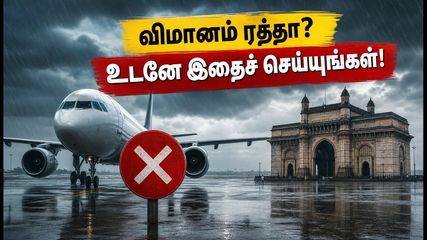 மும்பையில் கொட்டித் தீர்க்கும் கனமழை! சென்னை - மும்பை விமானப் பயணம் திட்டமிட்டிருந்தவர்கள் உடனே இதைச் செய்யுங்கள்!