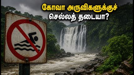 தெற்கு கோவா சுற்றுலா செல்கிறீர்களா? அருவிகள், ஆறுகளில் குளிக்க அதிரடித் தடை.. மீறினால் FIR!