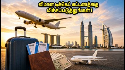 இன்று இரவு சென்னை டு வெளிநாடு பயணமா? விமான டிக்கெட் கட்டணத்தை மிச்சப்படுத்த இதோ சூப்பர் டிப்ஸ்!