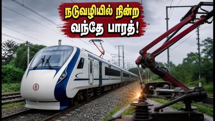 நடுவழியில் நின்ற வந்தே பாரத் ரயில்! பயணிகள் தவிப்பு, மாற்று வழி என்ன தெரியுமா?