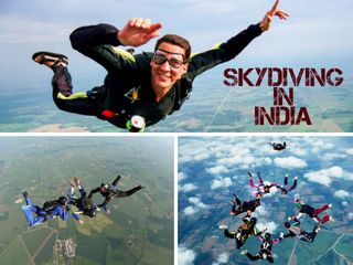 Travel to the 5 Skydiving Destinations of India