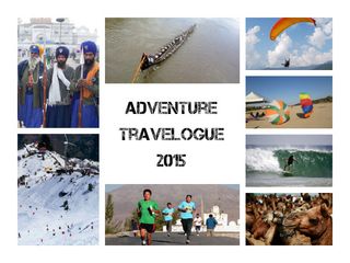 Adventure Travel Calendar 2015