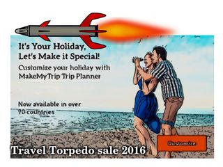 THE TRAVEL TORPEDO SALE 2016! 90% Discount on Hotels Plus Rs.15000 Off on Flights