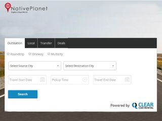 NEVER THOUGHT BOOKING A CAB COULD BE SO EASY! Book a Cab in 60 Secs at Native Planet Cabs