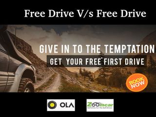 WHO WILL WIN? Ola's Free Drive V/s Zoomcar's Free Car Drive! BOOK NOW