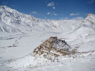 Seven Wonder Places Of India - Key Monastery In Himachal Pradesh