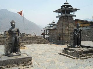 Seek Blessings From Graphite Shiva at Lakhamandal Temple!