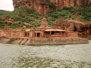 Tranquil Vistas of Bhutanatha Temples in Badami