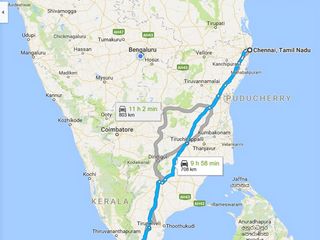 Chennai To Kanyakumari - A Jaunt to Remember